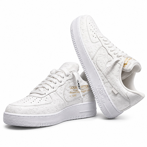LV × AF1 – Luxury Monogram Sneaker