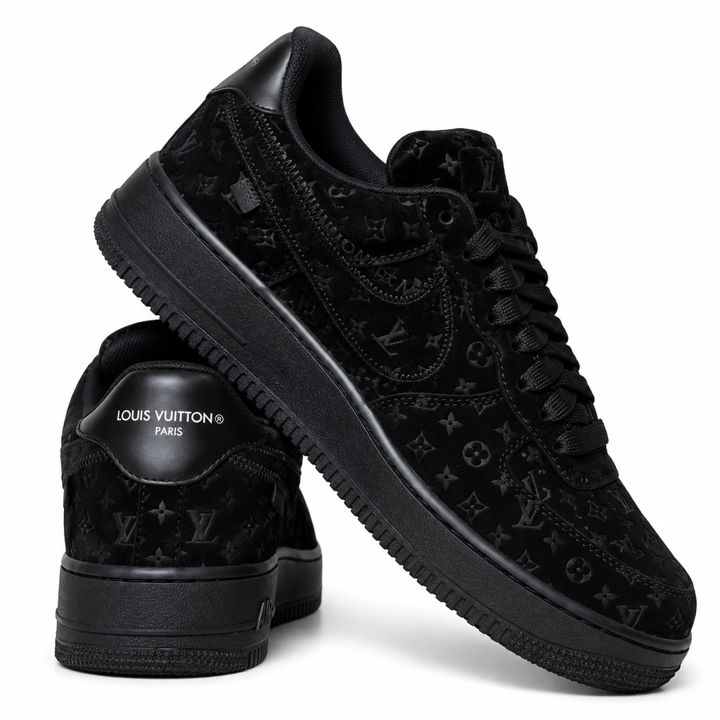 LV × AF1 – Luxury Monogram Sneaker