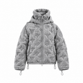 Grey Monogram Puffer Jacket LV