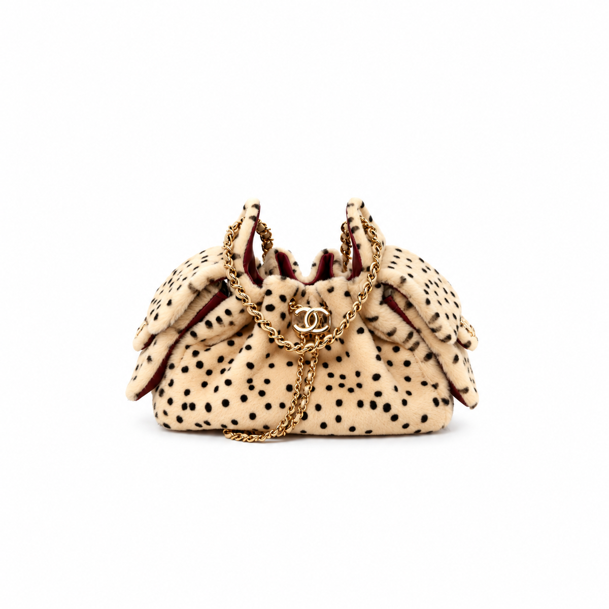 25 Spotted Faux-Fur