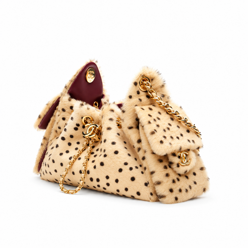 25 Spotted Faux-Fur