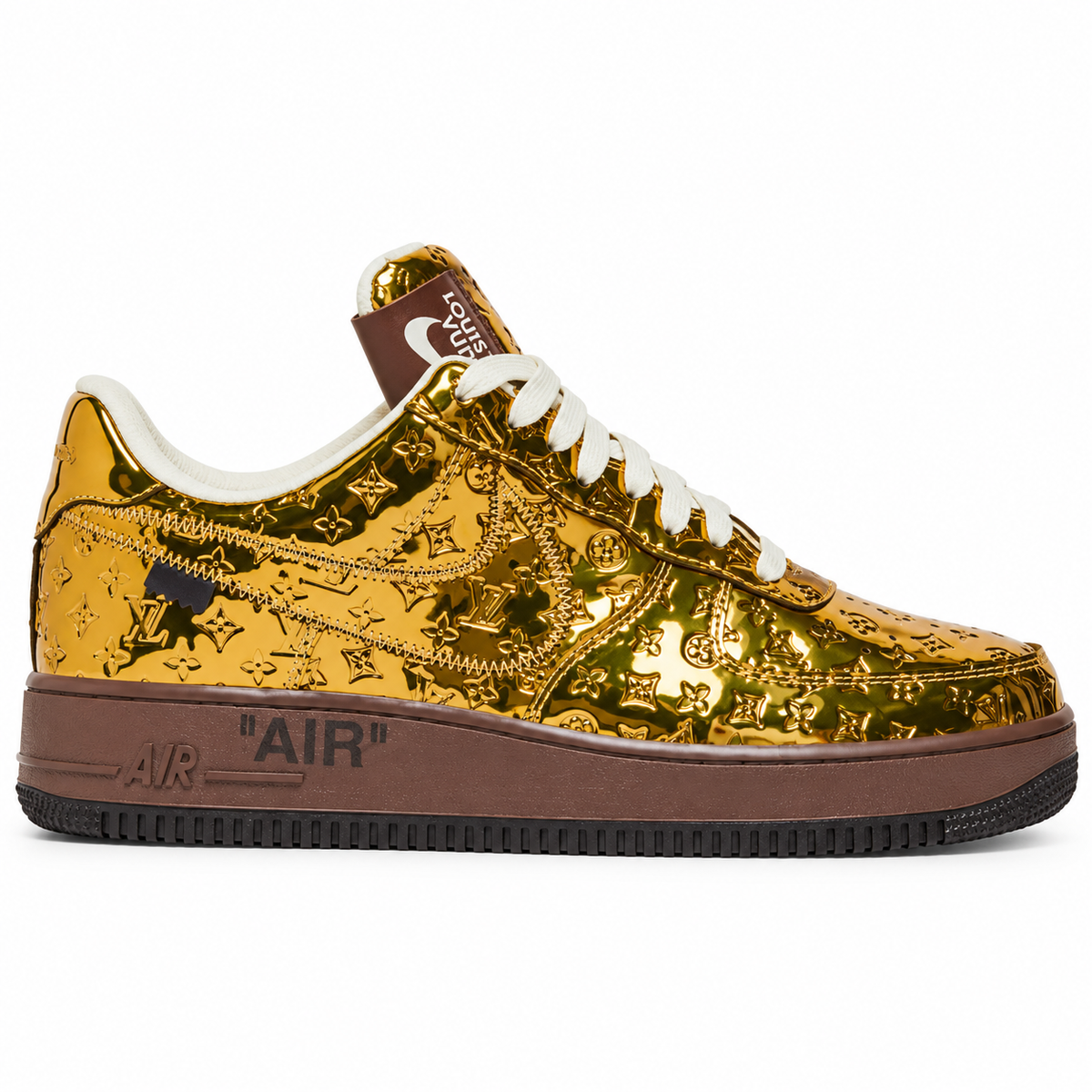 LV × AF1 – Luxury Monogram Sneaker