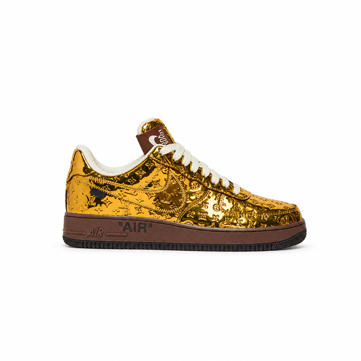LV × AF1 – Luxury Monogram Sneaker