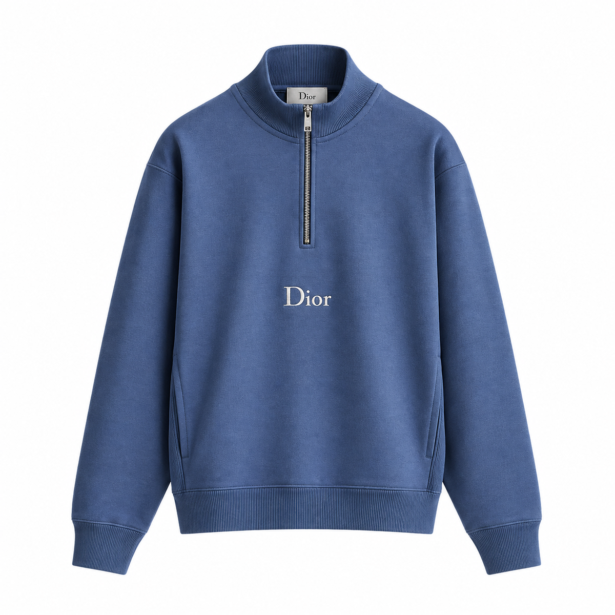 Sweatshirt with Zip Neckline dior