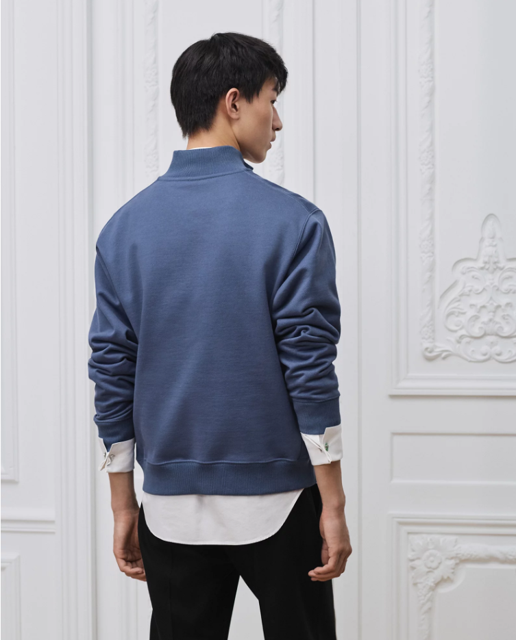Sweatshirt with Zip Neckline dior