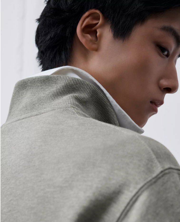 Sweatshirt with Zip Neckline dior